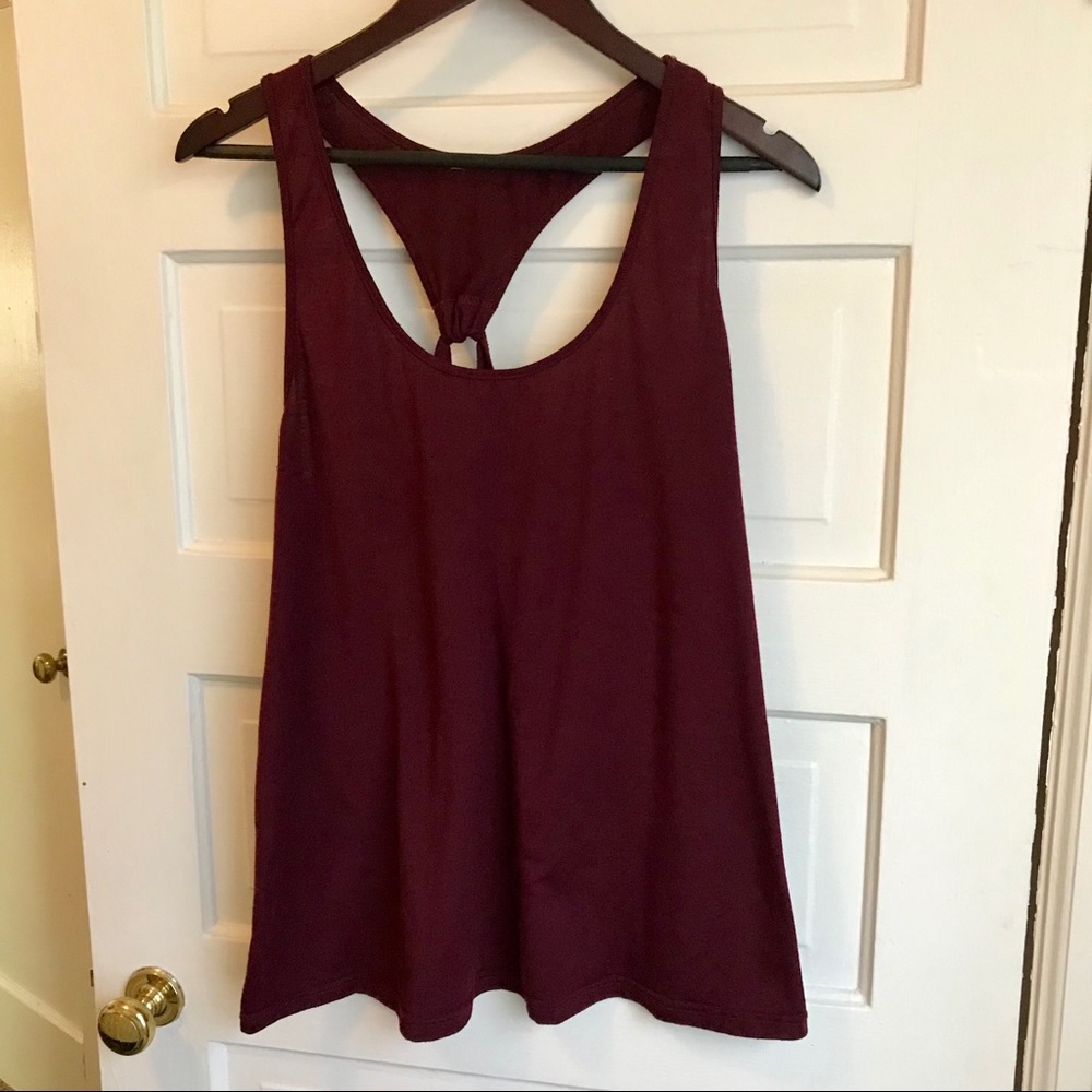 Maroon Tank Top